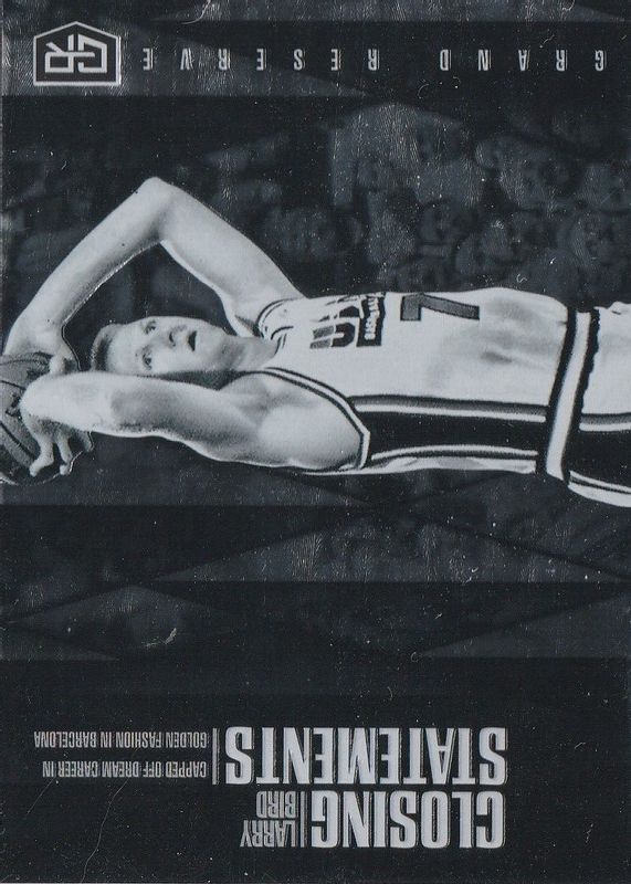 Larry Bird 2016 Grand Reserve #CS-LB Closing Statements /(SSP) RAW