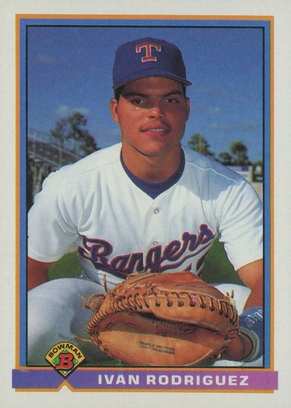 Ivan Rodriguez 1991 Bowman #272 Base Rookie SGC 9.5