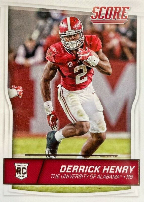 Derrick Henry 2016 Score #345 Base Rookie PSA 10