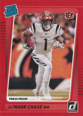 2021 Donruss #262 Press Proof Red