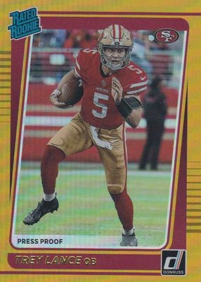 2021 Donruss #254 Press Proof Premium