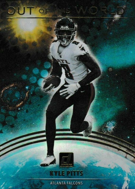 Kyle Pitts 2021 Donruss Out of This World Rookie RAW