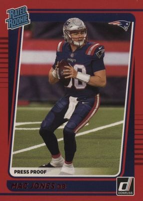 2021 Donruss #255 Press Proof Red