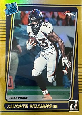 2021 Donruss #275 Press Proof Premium
