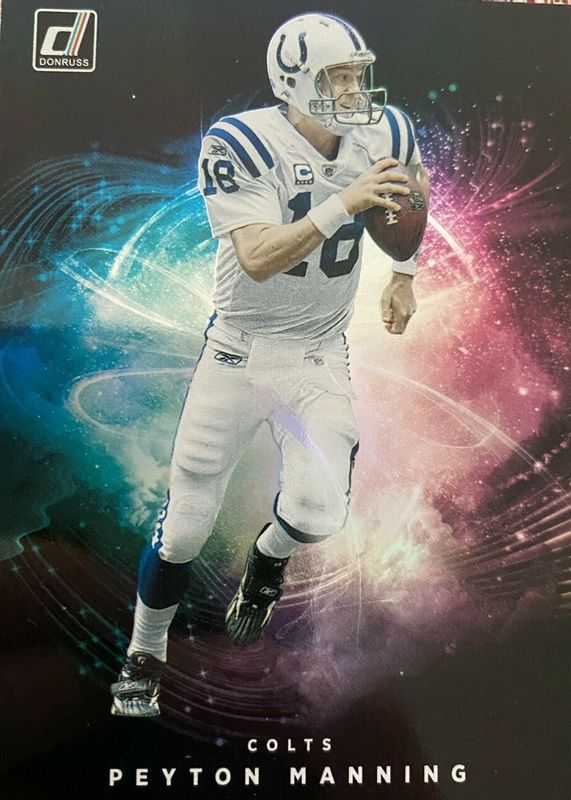 Peyton Manning 2021 Donruss #NM-PMA Night Moves /(SSP) SGC 10