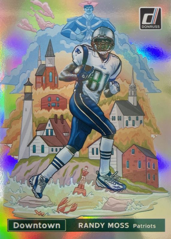 Randy Moss 2021 Donruss DT3 Downtown /(SSP) Price Guide Sports Card
