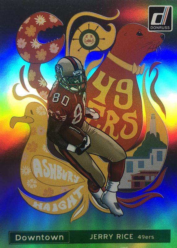 Jerry Rice 2021 Donruss #DT-30 Downtown /(SSP) Price Guide - Sports ...