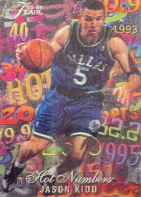 1995 Flair #6 Hot Numbers