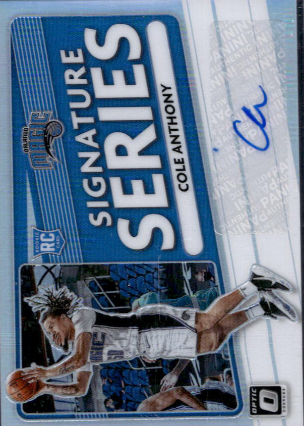 Cole Anthony 2020 Optic #SS-CAN Signature Series - Holo Price