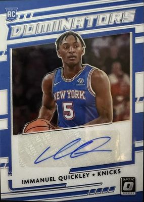 Immanuel Quickley Prizm RC Auto ルーキー NBA Immanuel Quickley 2020 Prizm #RS-IQK Rookie Signatures Price