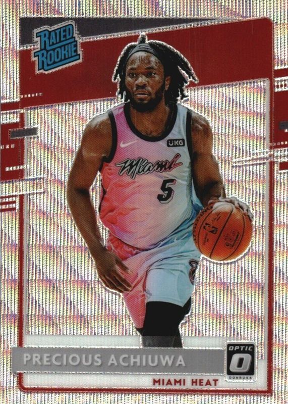 Precious Achiuwa 2020 Optic #170 Fanatics Box Set Rookie SGC 10