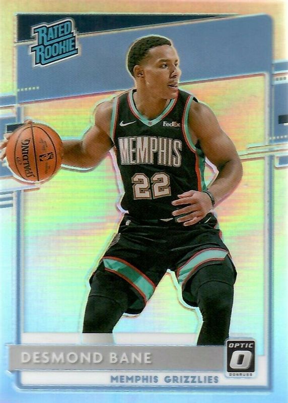 Desmond Bane 2020 Optic #180 Holo Rookie RAW