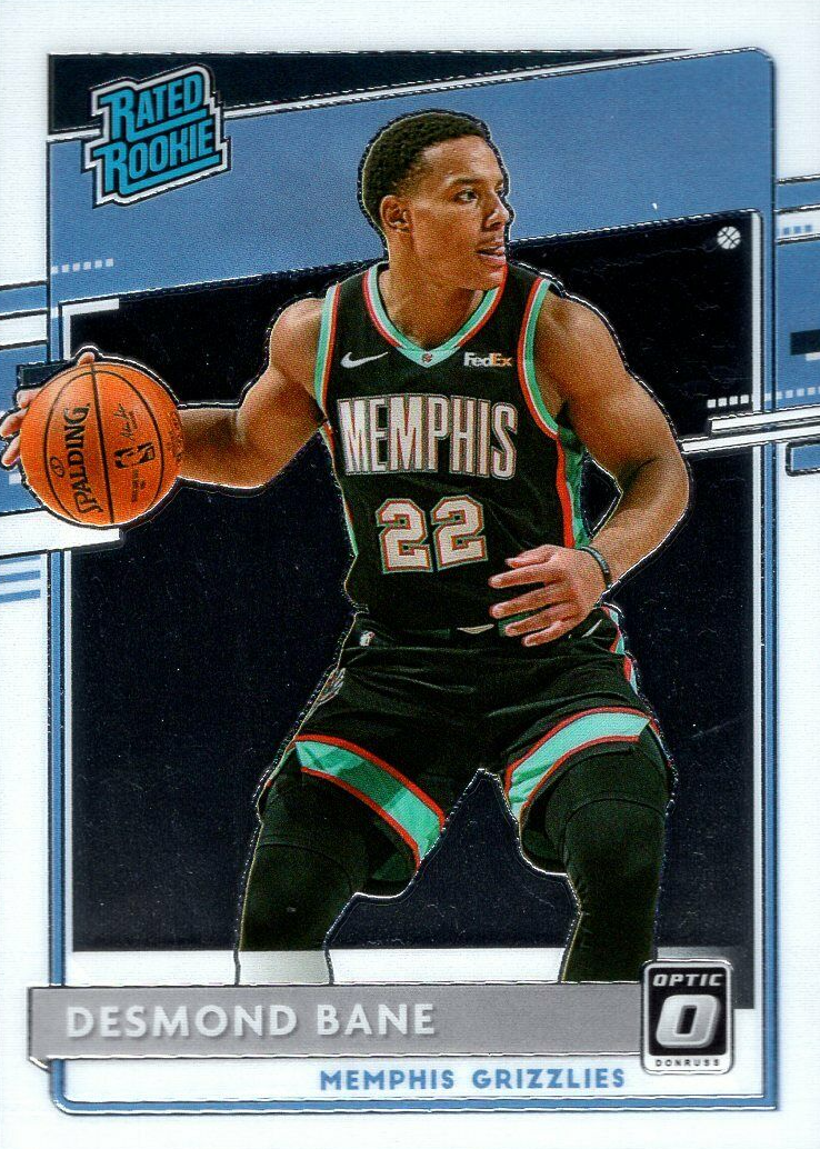 その他 2020-21 donruss desmond bane rc auto 2020-21 Panini Donruss DESMOND BANE RC Rated Rookie Card No