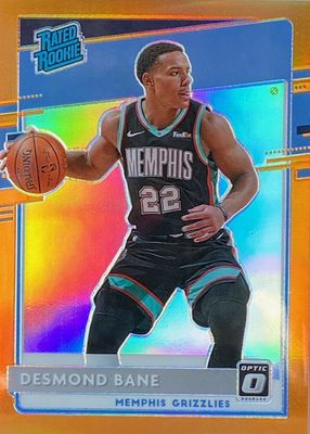 Desmond Bane RC rookie auto jersey /99シリ Desmond Bane 2020