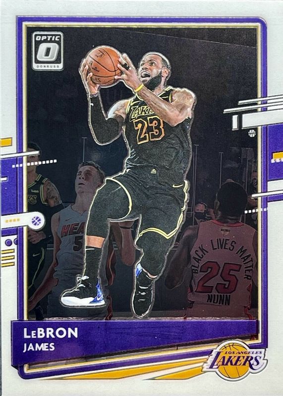 LeBron James 2020 Optic #13 Base BGS 10 PRISTINE