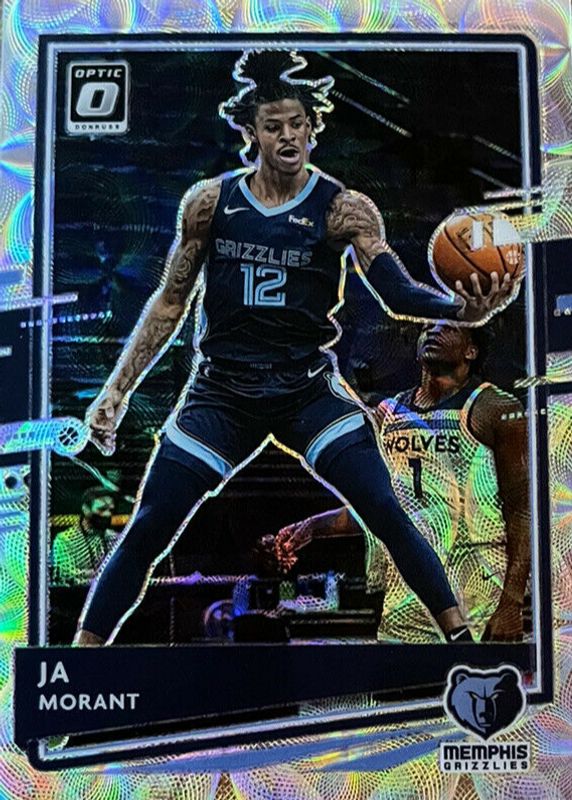 Ja Morant 2020 Optic #117 Premium Box Set /249 PSA 10