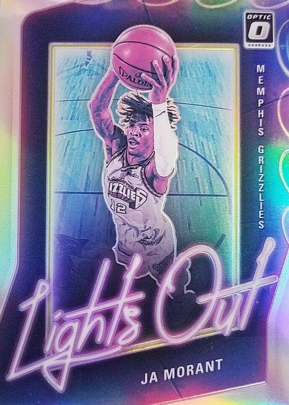 Ja Morant 2020 Optic #9 Lights Out - Holo BGS 9