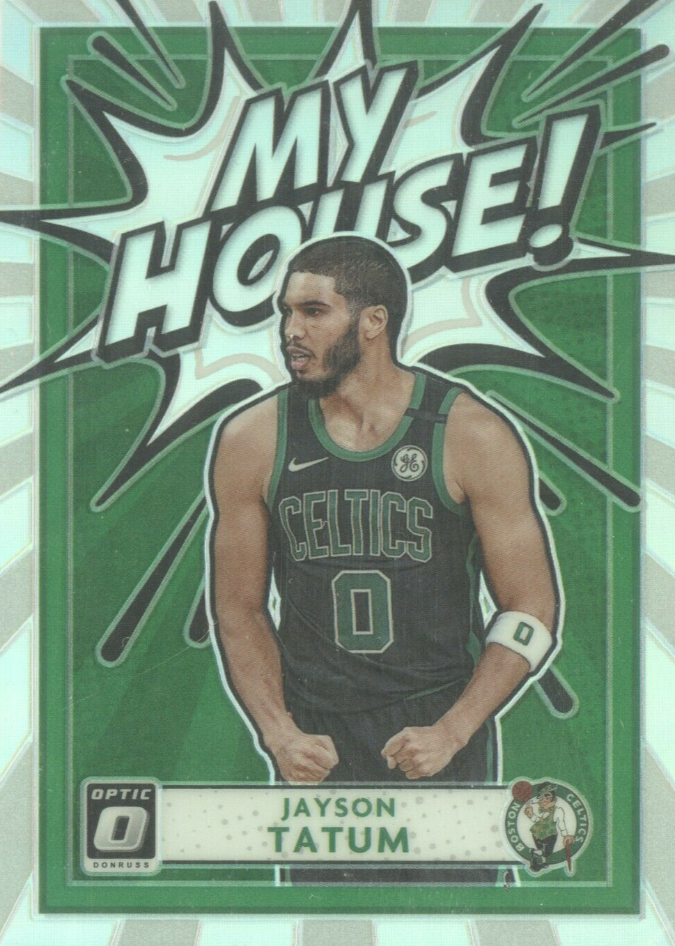 Jayson Tatum 2020 Optic #1 My House! - Holo Price Guide