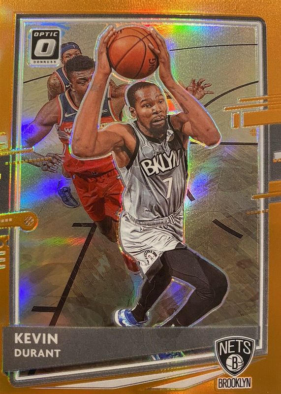 Kevin Durant 2020 Optic #136 Orange /199 RAW