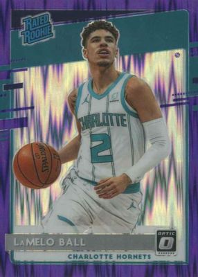2020 Optic #153 Purple Shock