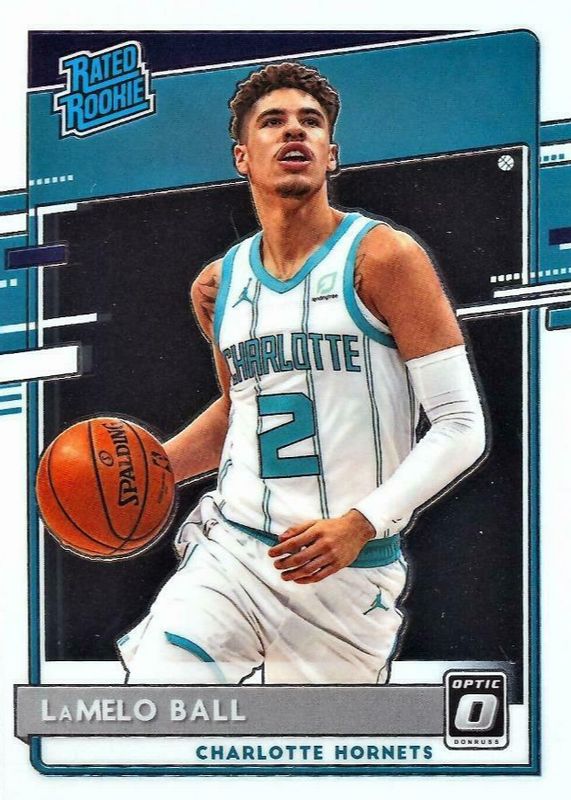 LaMelo Ball 2020 Optic #153 Base Rookie PSA 9