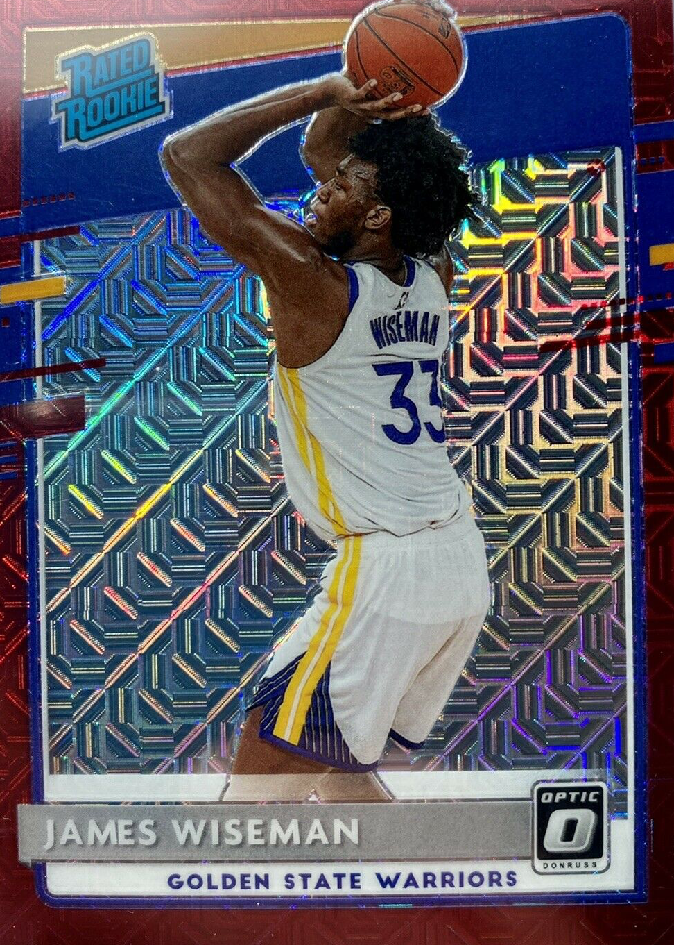 James Wiseman 2020 Optic #152 Choice Red /88 Price Guide - Sports