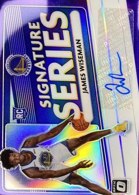その他 Prizm Rookie James Wiseman Auto PSA Prizm Rookie James Wiseman Auto PSA