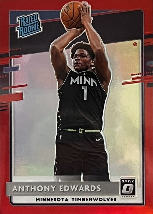 その他 ANTHONY EDWARDS DONRUSS OPTIC RC PSA8 Anthony Edwards 2020 Optic #151 Fast Break Blue /50 Price