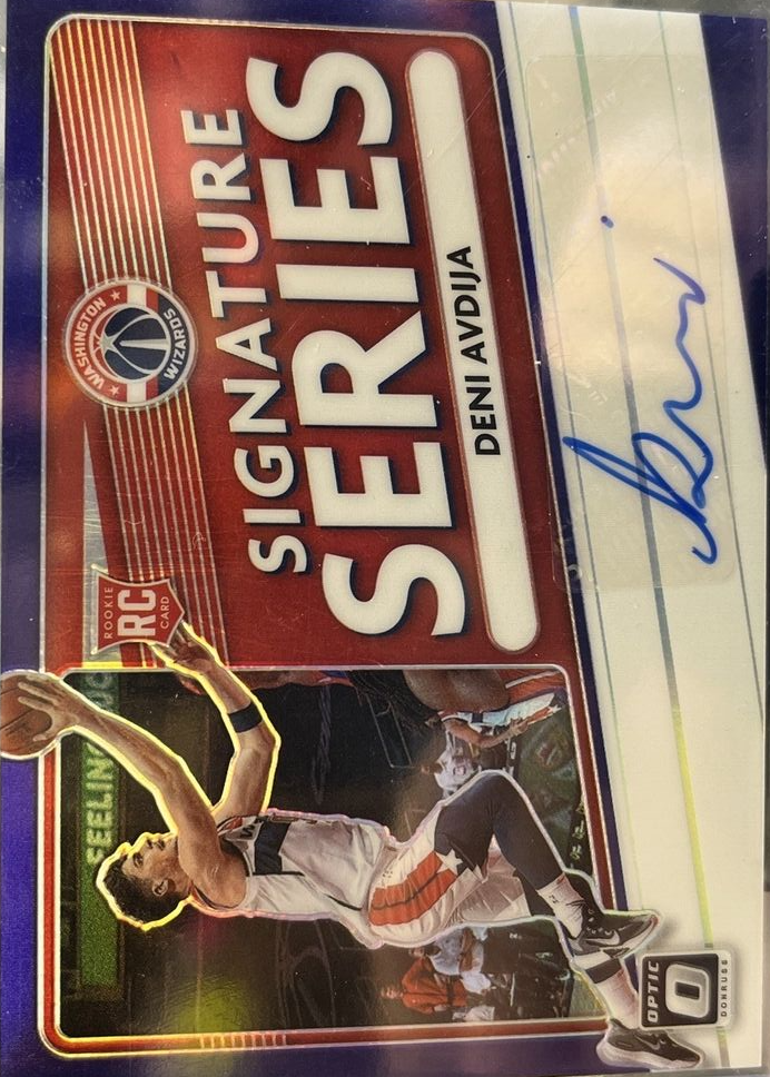 Deni Avdija 2020 Optic #SS-DEN Signature Series Price Guide