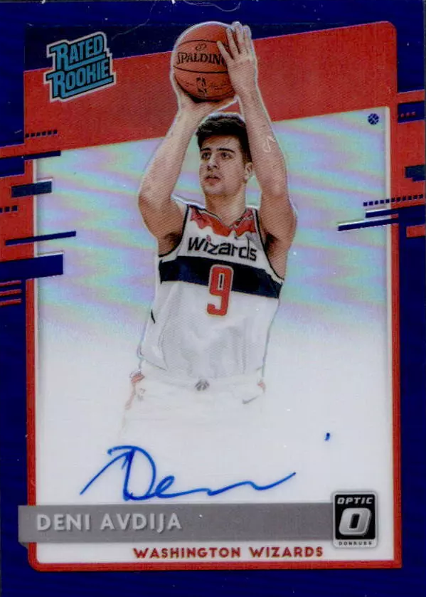 Deni Avdija 2020 Optic #159 Rated Rookie Signatures - Purple Price