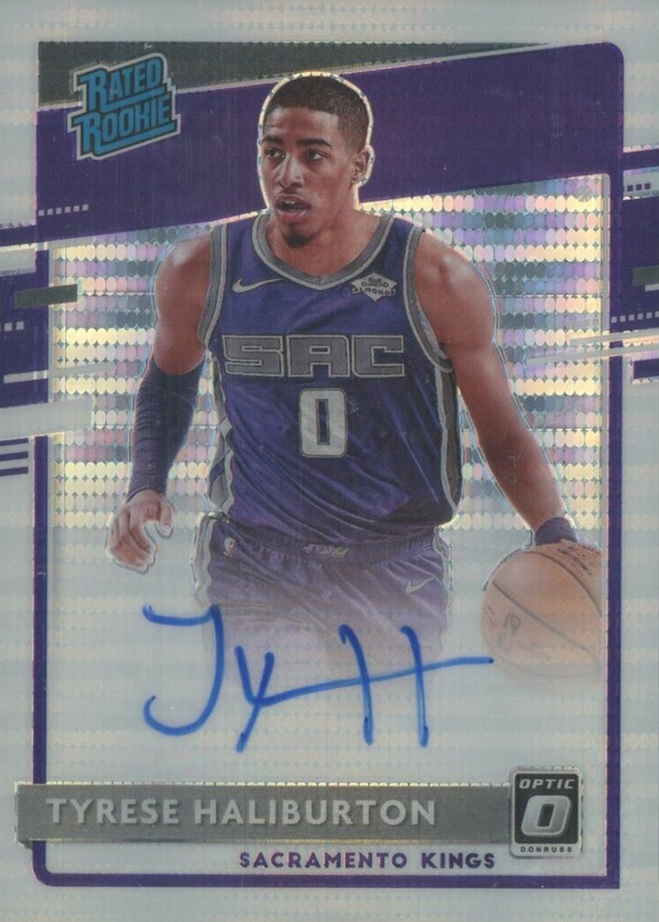 19枚限定】Tyrese Haliburton Auto サイン 少なから PSA10