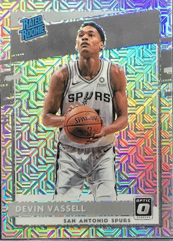 Devin Vassell 2020 Optic #161 Choice Rookie RAW