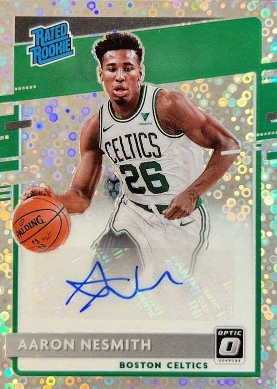 Aaron Nesmith 2020 Optic #164 Rated Rookie Signatures - Fast Break PSA 10