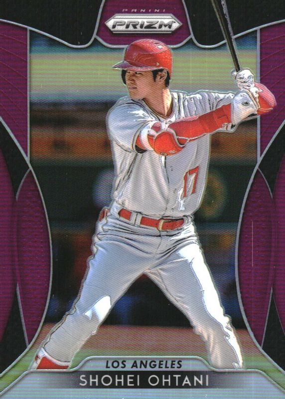 Shohei Ohtani 2019 Prizm #153 Purple BGS 9.5