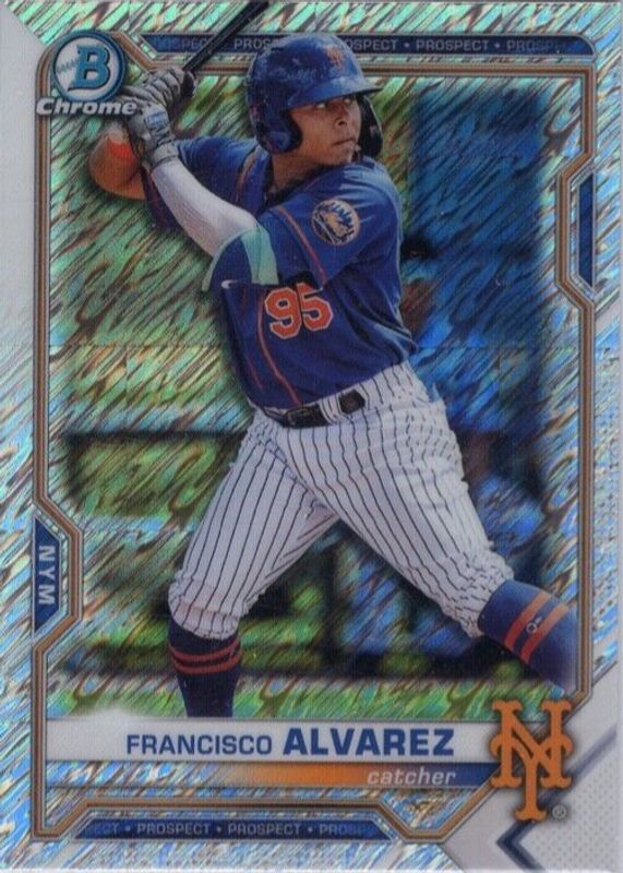 2021 Bowman Chrome #BCP-209 Prospects - Shimmer Refractor
