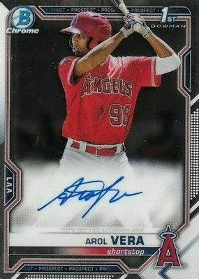 2021 Bowman Chrome #CPA-AVE Prospect Auto (1st)