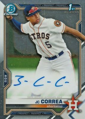 2021 Bowman Chrome #CPA-JCO Prospect Auto (1st)