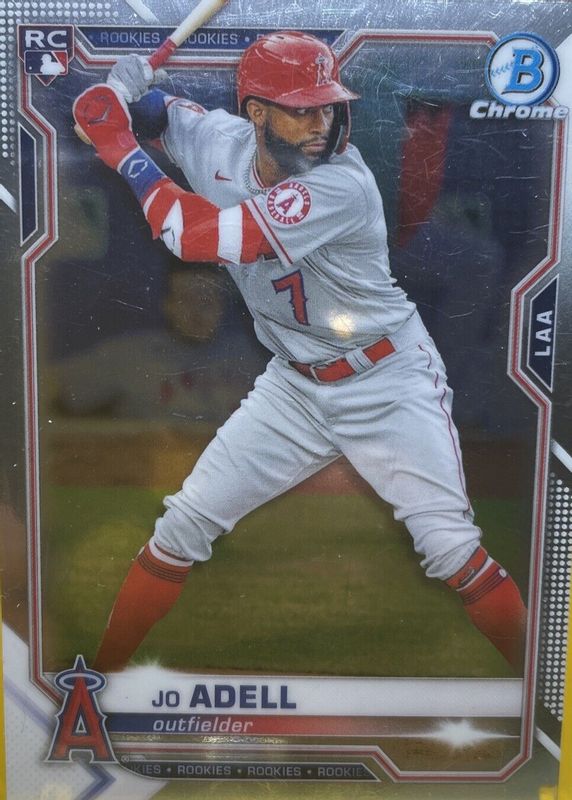 Jo Adell 2021 Bowman Chrome #42 Base Rookie SGC 10