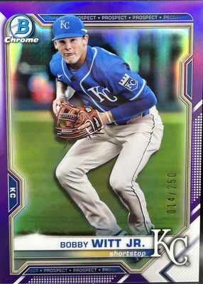 2021 Bowman Chrome #BCP-193 Prospects - Purple Refractor /250