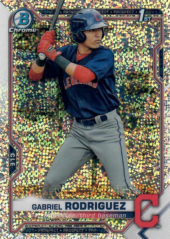 2021 Bowman Chrome #BCP-180 Prospects - Speckle Refractor /299 (1st)