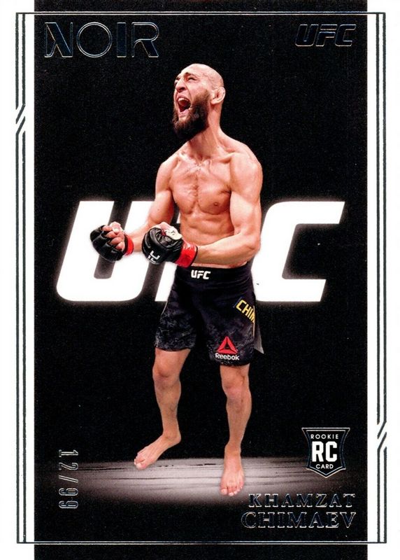 Khamzat Chimaev 2021 Chronicles UFC #334 Noir /99 Rookie RAW