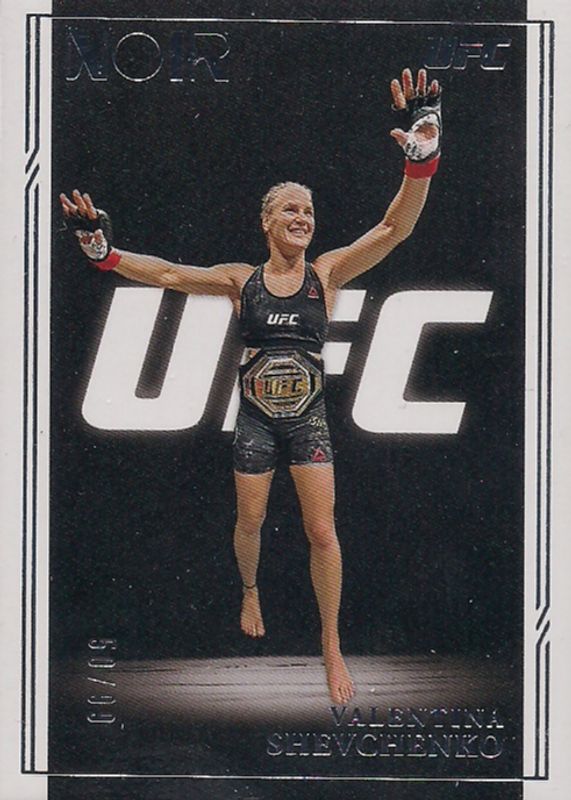 Valentina Shevchenko 2021 Chronicles UFC #332 Noir /99 PSA 10