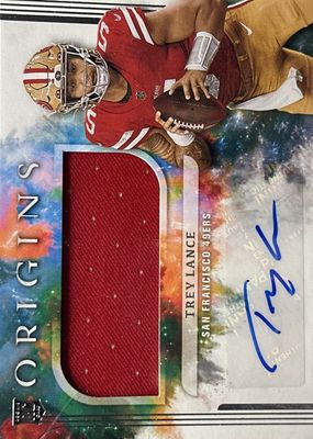2021 Origins #154 Rookie Jumbo Jersey Autographs