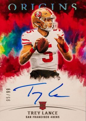 2021 Origins #RA-TRL Rookie Autographs - Red /99