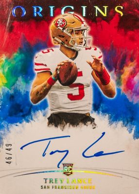 2021 Origins #RA-TRL Rookie Autographs - Blue /49