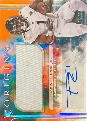 2021 Origins #158 Rookie Jumbo Jersey Autographs - Orange /75
