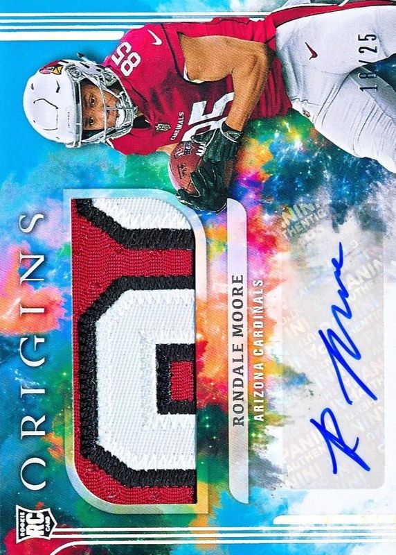 2021 Origins #169 Rookie Jumbo Jersey Autographs - Turquoise /25