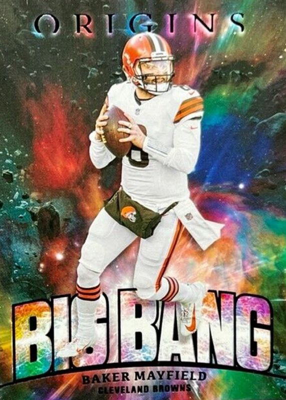 Baker Mayfield 2021 Origins #BB-9 Big Bang /(SSP) BGS 9