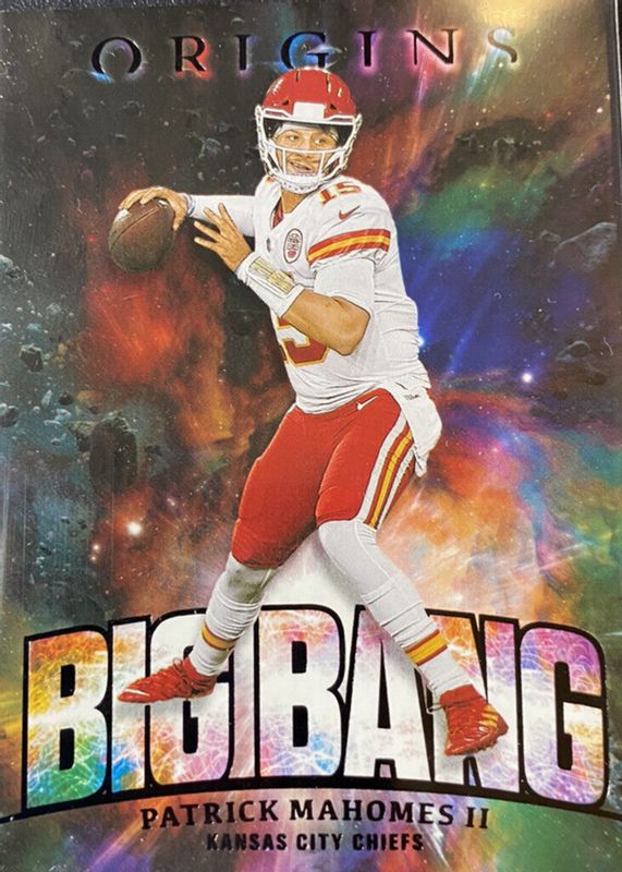 Patrick Mahomes II 2021 Origins #BB-1 Big Bang /(SSP) PSA 8