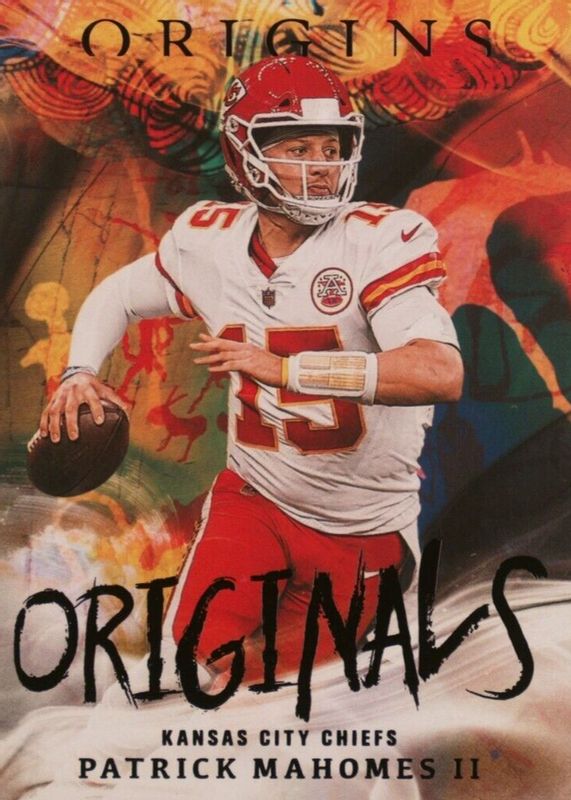 Patrick Mahomes II 2021 Origins #O-1 Originals /(SSP) SGC 9